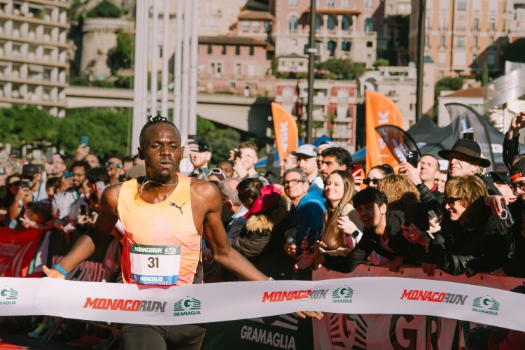 Isaac Kimeli au Monaco Run