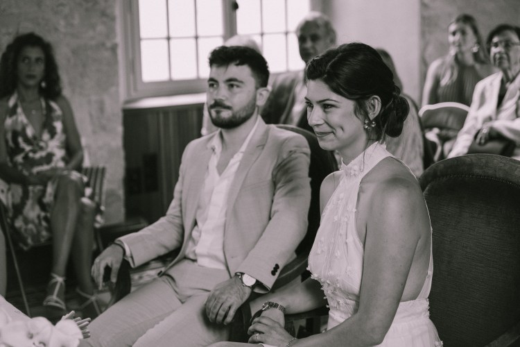 Le mariage civil de Géraldine et Jules