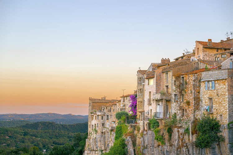 Photo tourrette sur loup alpes-maritimes - photos paysage, vouage