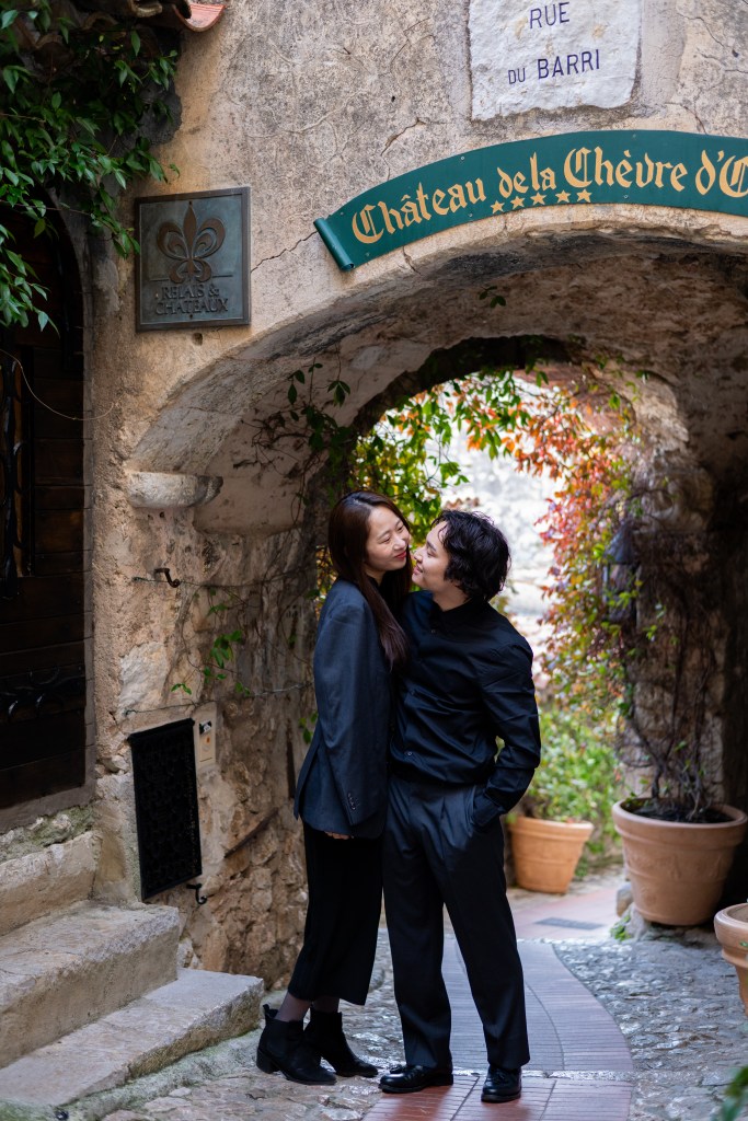 shooting-couple-eze-village-cote-dazur