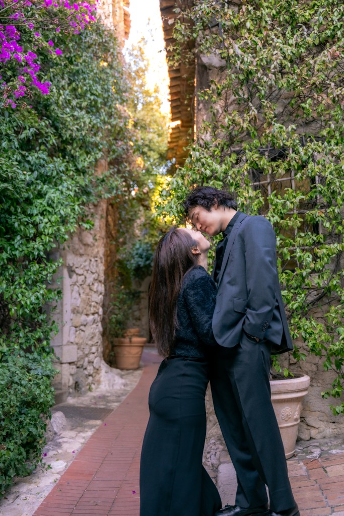 shooting-couple-eze-village-cote-dazur
